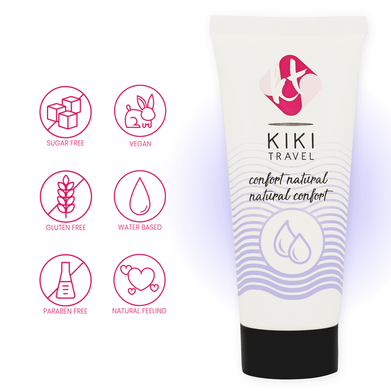 KIKÍ TRAVEL – CONFORT LUBRIFIANT NATUREL 50 ML