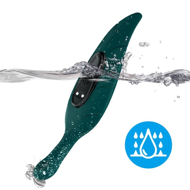 ARMONY – STIMULATEUR  VIBRATEUR VERT FEUILLE