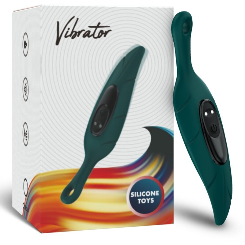 ARMONY – STIMULATEUR  VIBRATEUR VERT FEUILLE