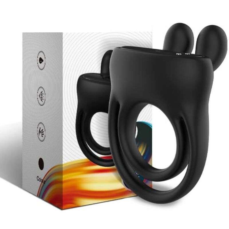 ARMONY – ANNEAU VIBRATEUR LAPIN NOIR