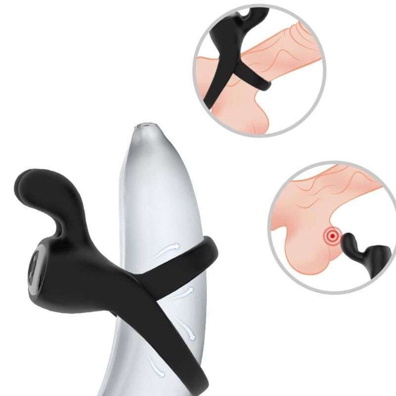 ARMONY – ANNEAU VIBRATEUR LAPIN NOIR
