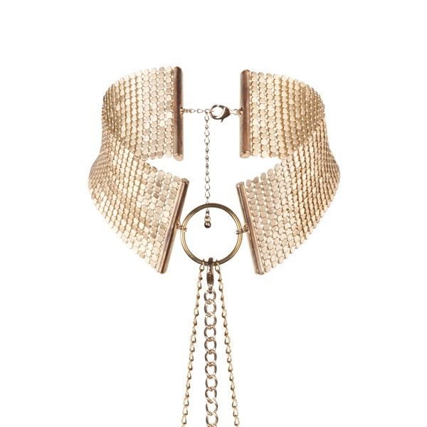 BIJOUX – DÉSIR MÉTALLIQUE COLLIER MÉTALLISÉ DORÉ