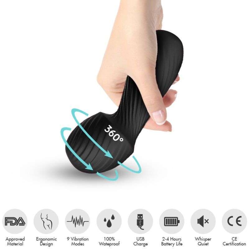 ARMONY – DAZZLE MASSAGER  VIBRATEUR PETIT NOIR