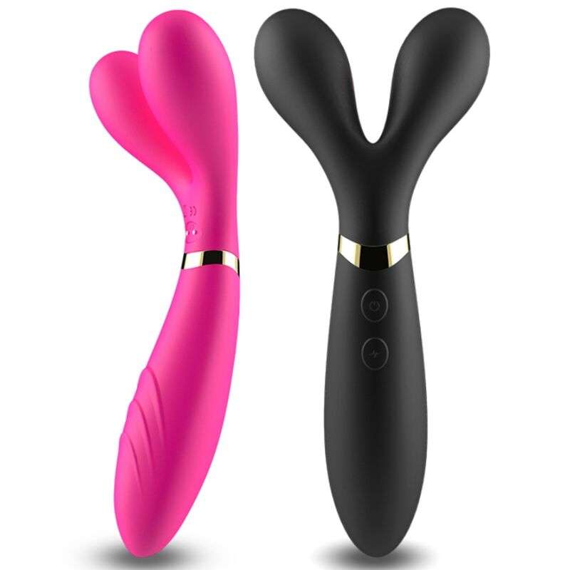 ARMONY – Y-WAND MASSAGE  VIBRATEUR DOUBLE TÊTE NOIR