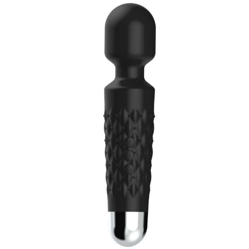ARMONY – MASSEUR ET VIBRATEUR POSTMAN TÊTE SUPER FLEXIBLE NOIR