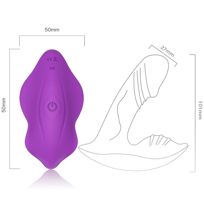 ARMONY – SIFFLET VIBRATEUR INTRODUCTION TÉLÉCOMMANDE VIOLET