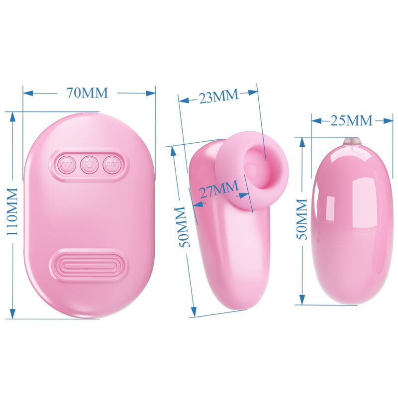 PRETTY LOVE – MAGIC BOX BALLE VIBRANTE  STIMULATEUR ROSE