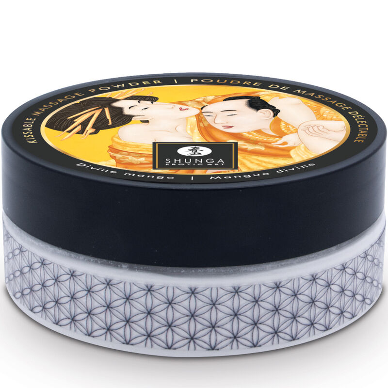 SHUNGA – KIT DE POUDRE DE MASSAGE COMESTIBLE MANGUE
