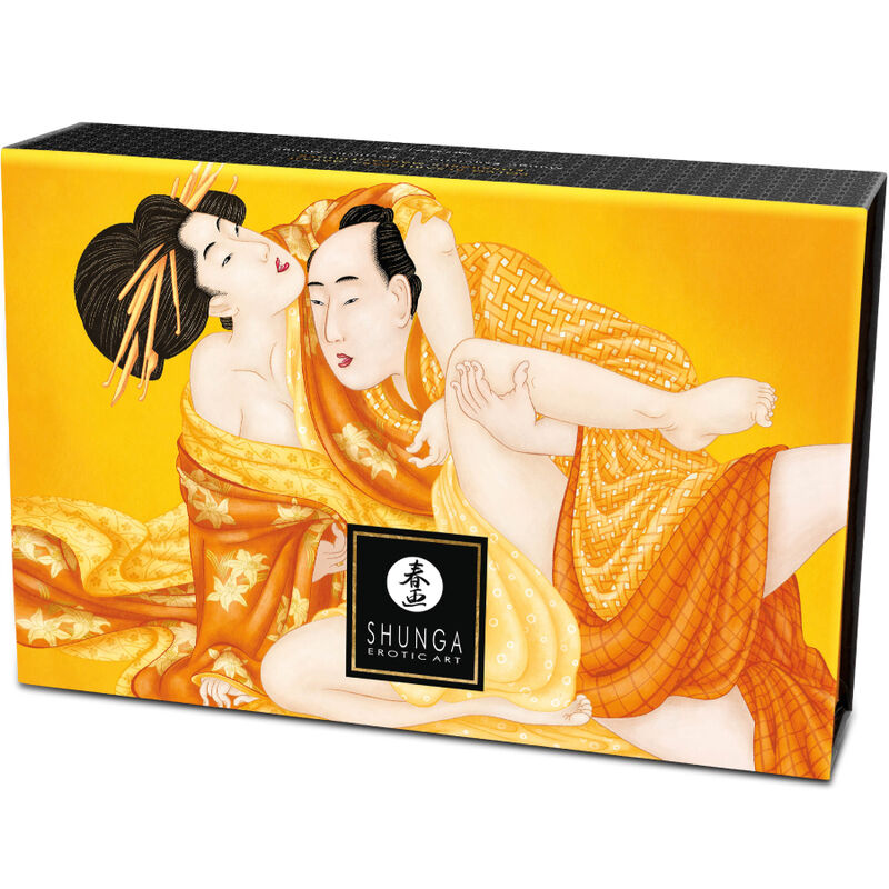 SHUNGA – KIT DE POUDRE DE MASSAGE COMESTIBLE MANGUE