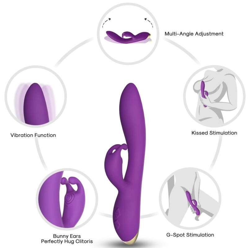 ARMONY – BONNIE VIBRATEUR LAPIN VIOLET