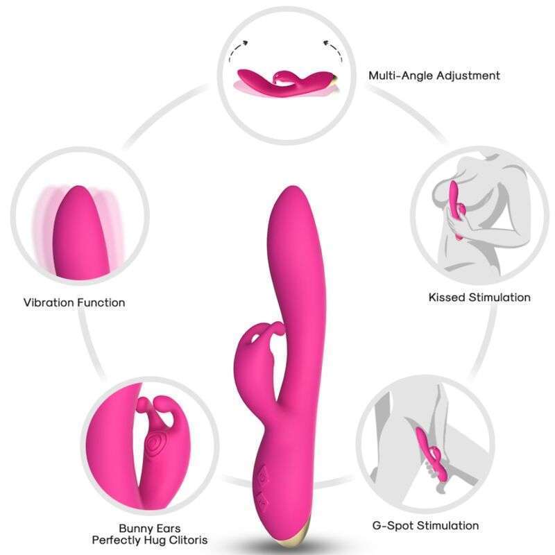 ARMONY – BONNIE VIBRATEUR LAPIN FUCHSIA