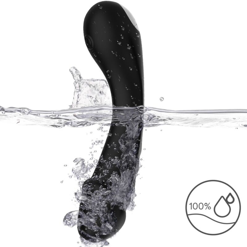 ARMONY – GODE VIBRATEUR POINT G SILICONE NOIR