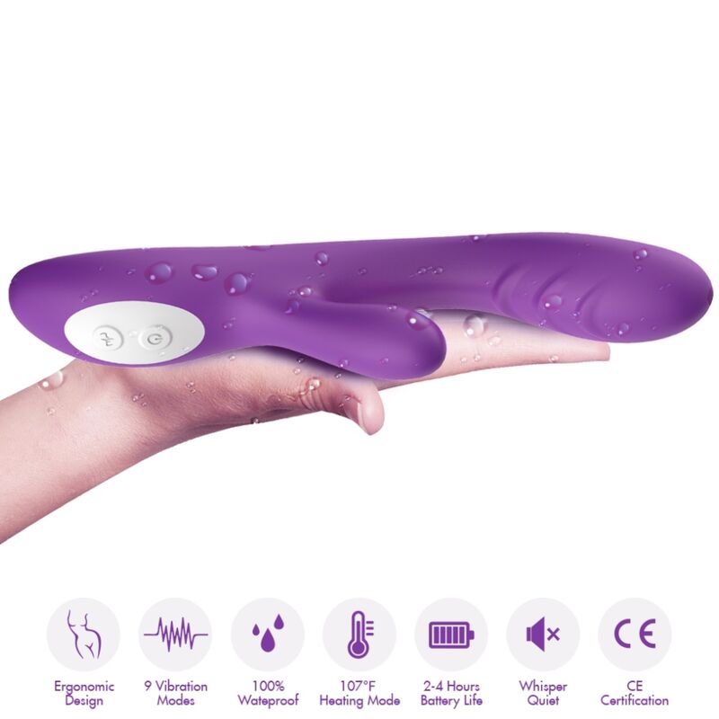ARMONY – VIBRATEUR SPARK EFFET CHALEUR VIOLET