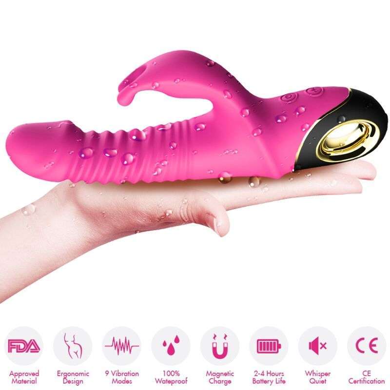 ARMONY – ZING GODE VIBRATEUR LAPIN FUCHSIA