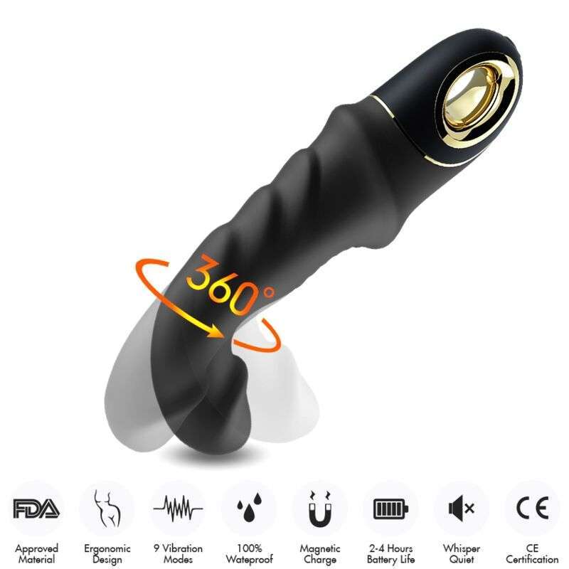 ARMONY – JOYBLADE GODE VIBRATEUR ROTATEUR NOIR