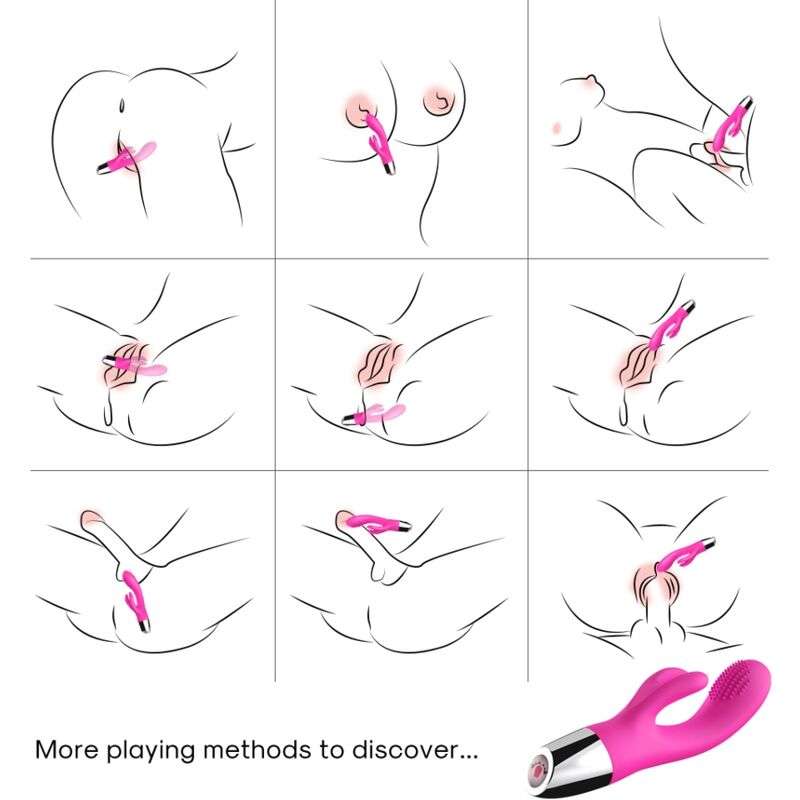 ARMONY – VIBRATEUR LAPIN FUCHSIA