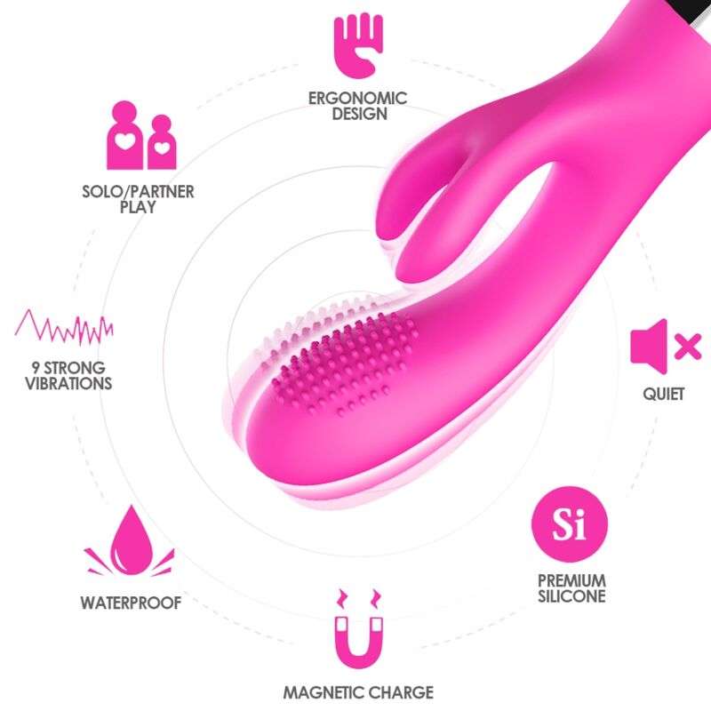 ARMONY – VIBRATEUR LAPIN FUCHSIA