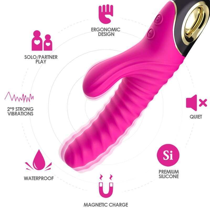ARMONY – VIBRATEUR ETERNITY SILICONE FUCHSIA