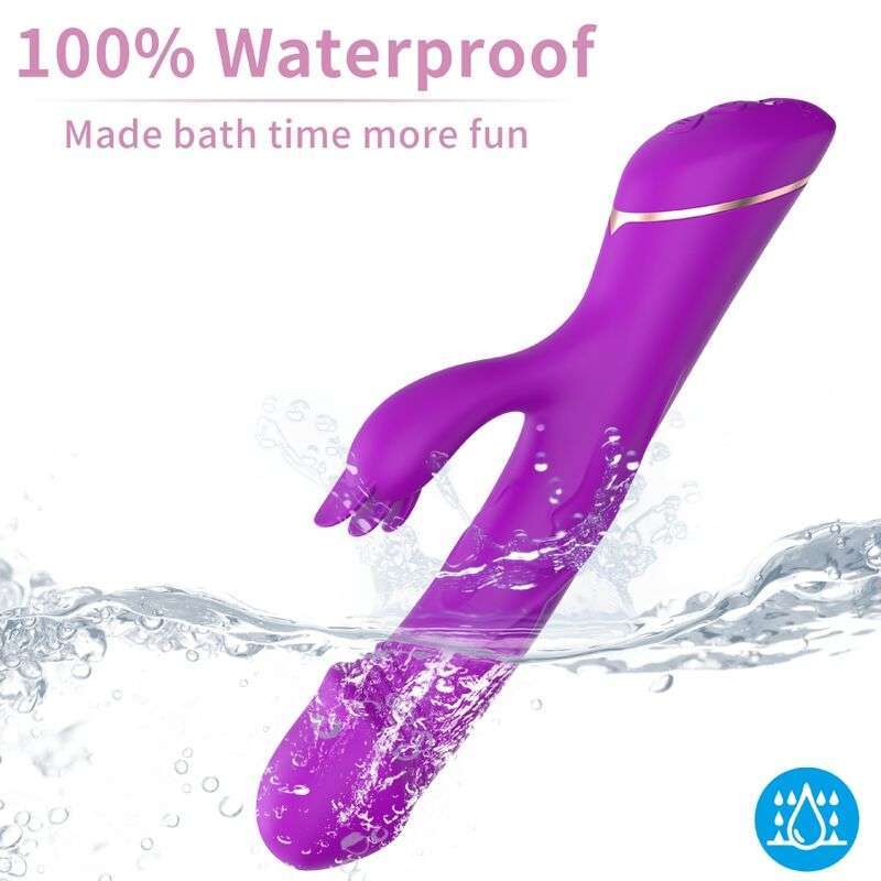 ARMONY – GODE VIBRATEUR LAPIN SILICONE VIOLET