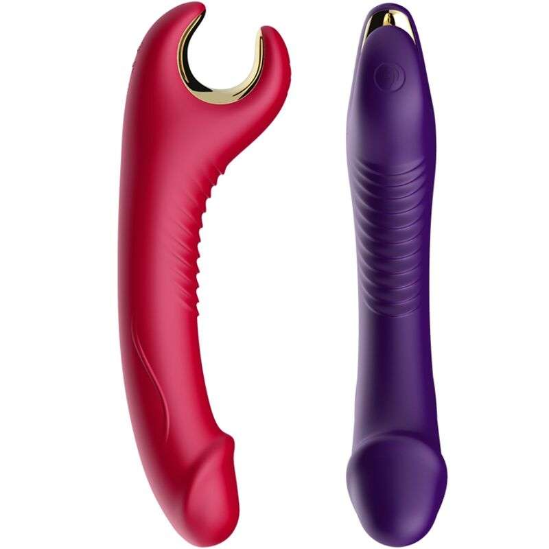 ARMONY – VIBRATEUR  ROTATEUR PRINCE DILDO ROUGE