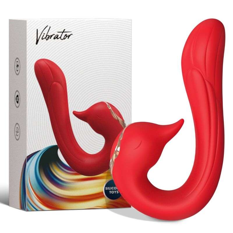 ARMONY – VIBRATEUR DELFIN MULTIPOSITION  EFFET CHALEUR ROUGE
