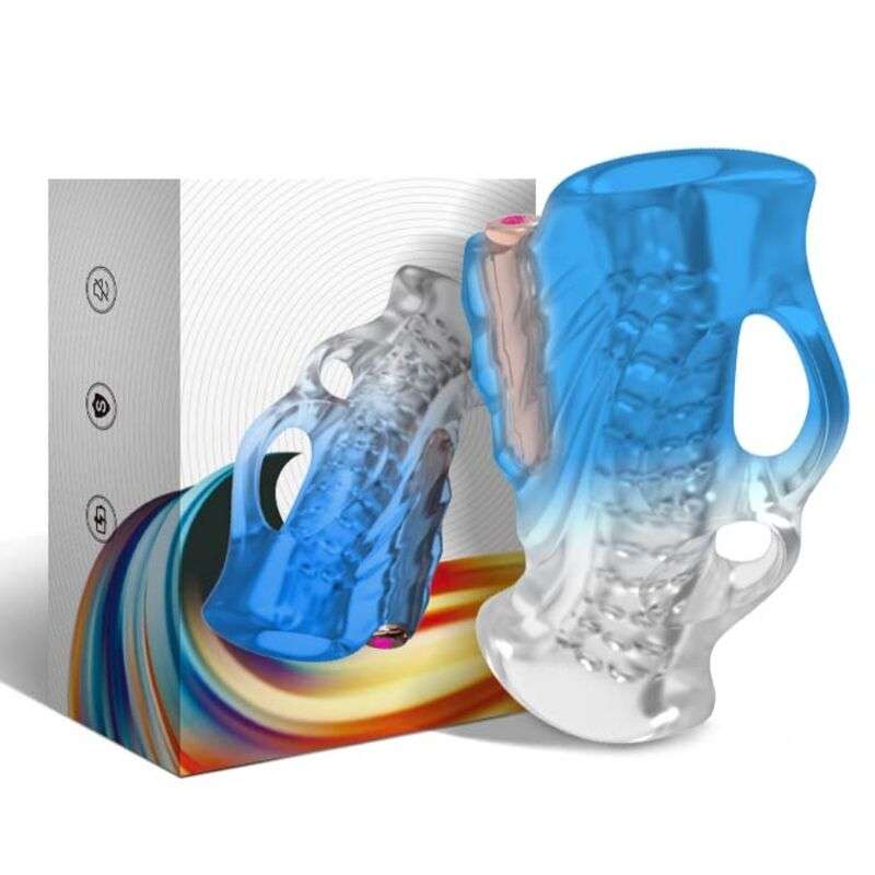ARMONY – MASTURBATEUR DOIGT  VIBRATEUR BLEU GRADIENT