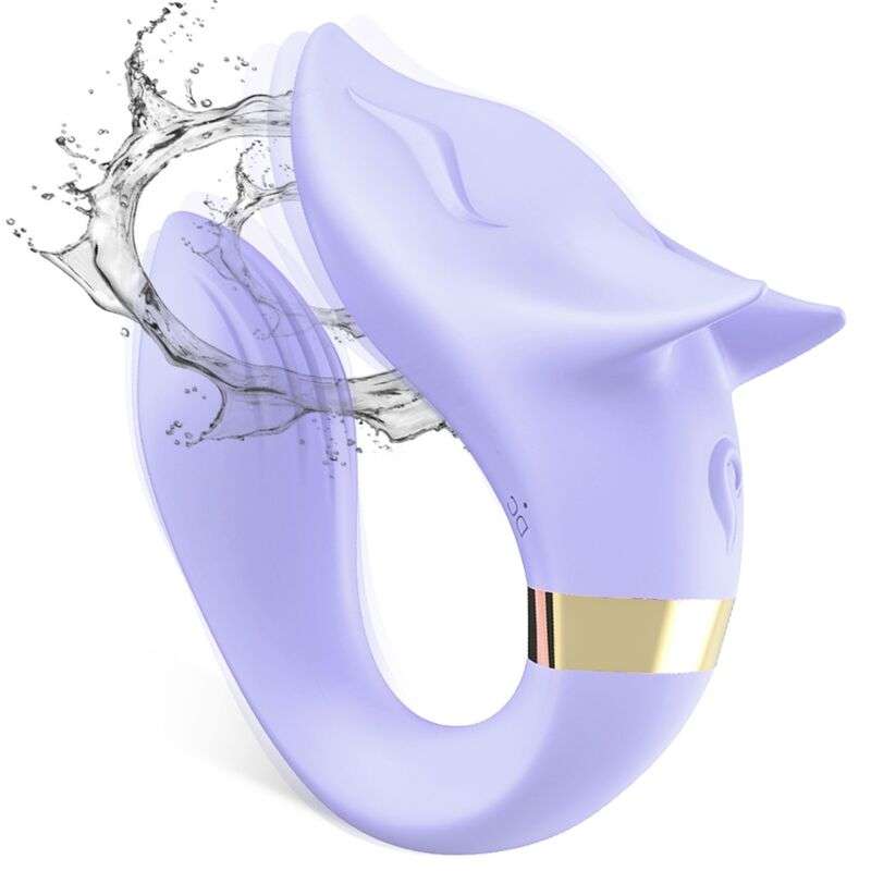 ARMONY – VIBRATEUR FOX POUR COUPLES TÉLÉCOMMANDE VIOLET