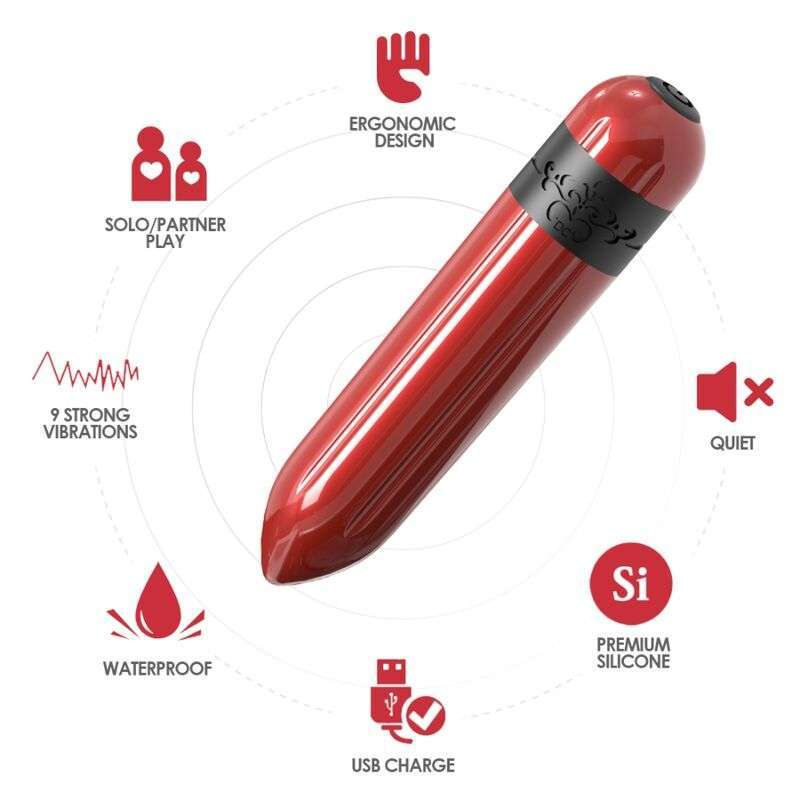 ARMONY – ROCKET VIBRATEUR BULLET TÉLÉCOMMANDE FUCHSIA