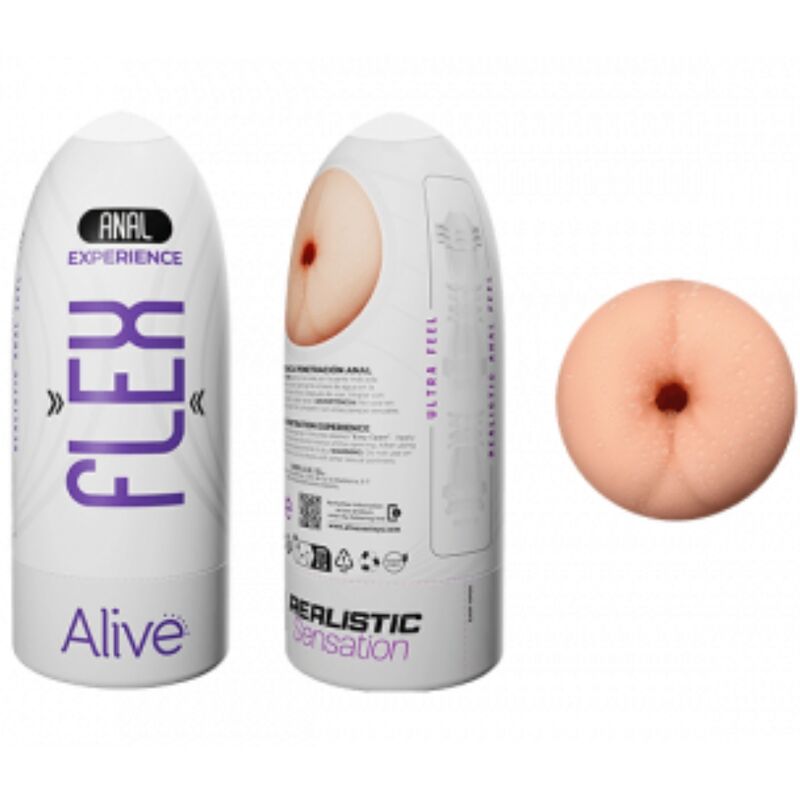 ALIVE – MASTURBATEUR ANAL FLEX MÂLE TAILLE M