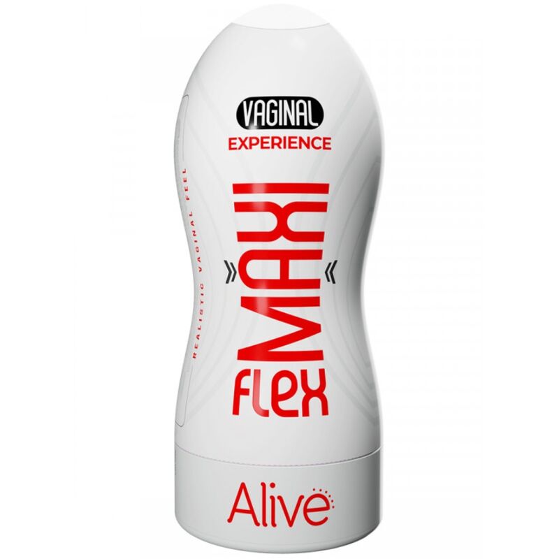 ALIVE – MASTURBADEUR MASCULIN MAXI FLEX TAILLE VAGINALE L
