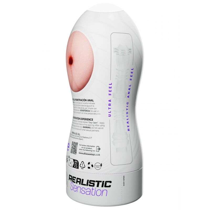 ALIVE – MASTURBATEUR ANAL MASCULIN MAXI FLEX TAILLE L
