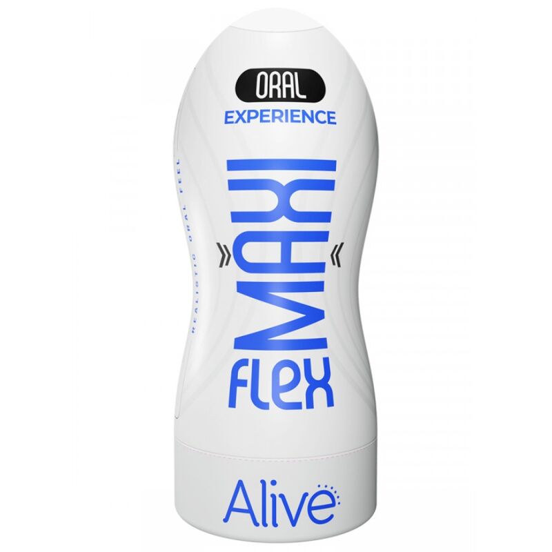ALIVE – MASTURBADEUR MÂLE MAXI FLEX TAILLE ORAL L
