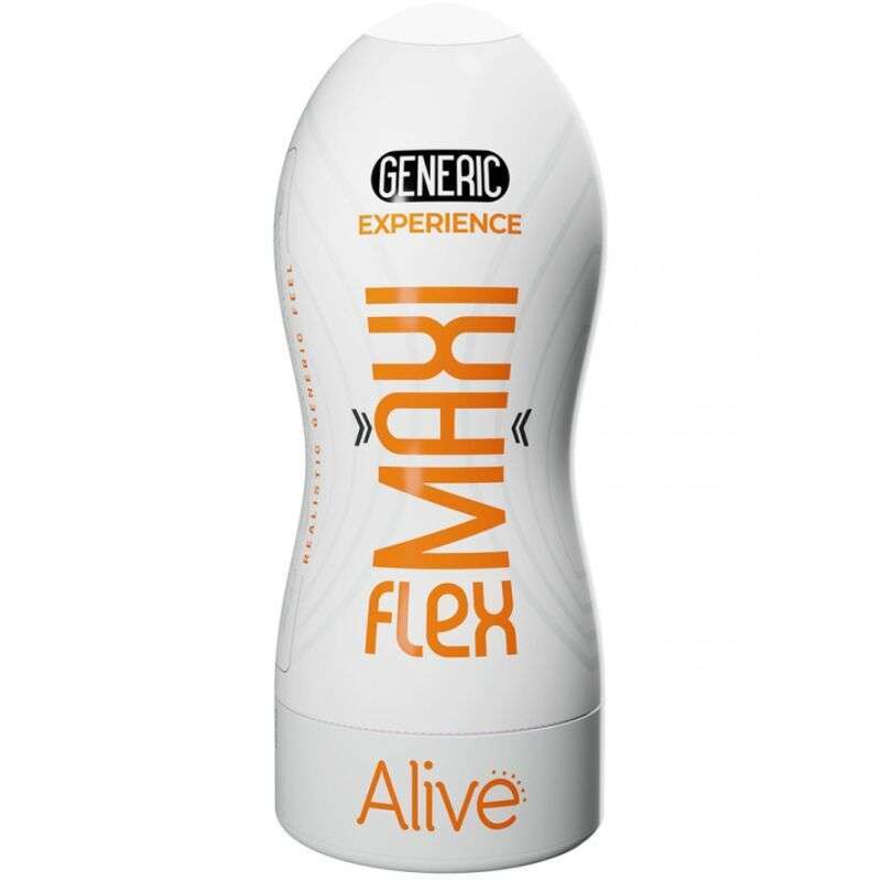 ALIVE – MASTURBADOR MÂLE MAXI FLEX TAILLE GÉNÉRIQUE L
