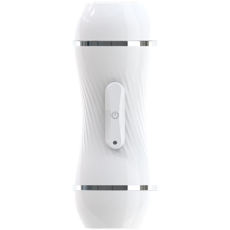 ARMONY – MASTURBATEUR DOUBLE VIBRATEUR VAGIN ET BOUCHE BLANC