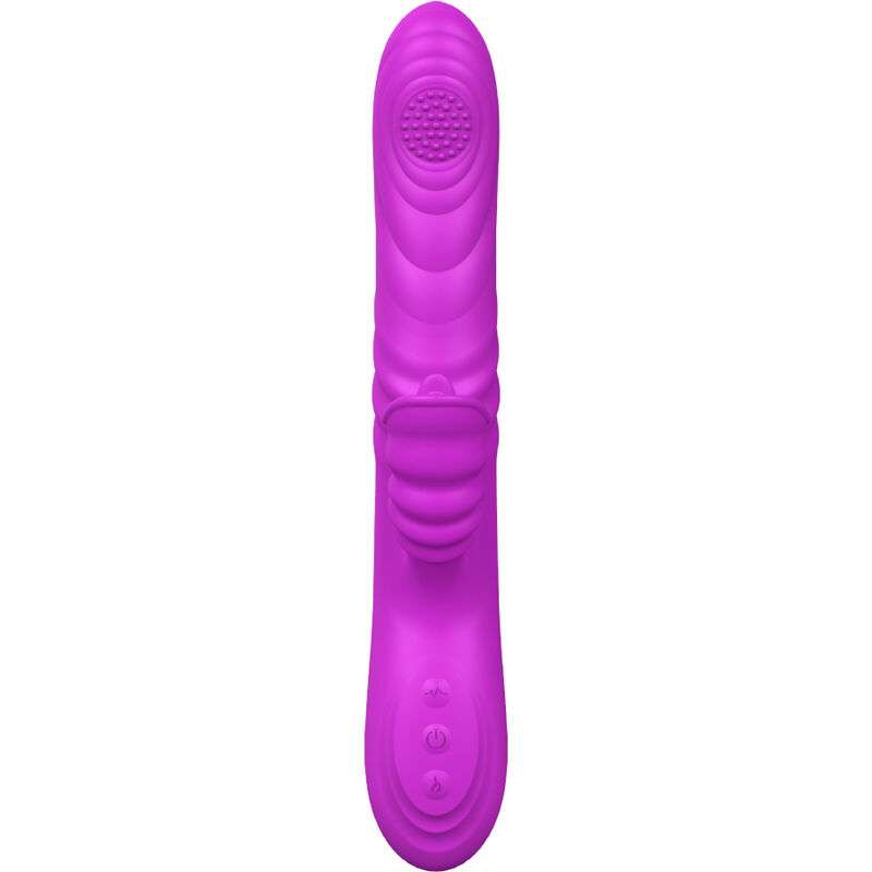 ARMONY – VIBRATEUR MULTIFONCTION ANGELIA AVEC LANGUE STIMULANTE EFFET CHALEUR VIOLET