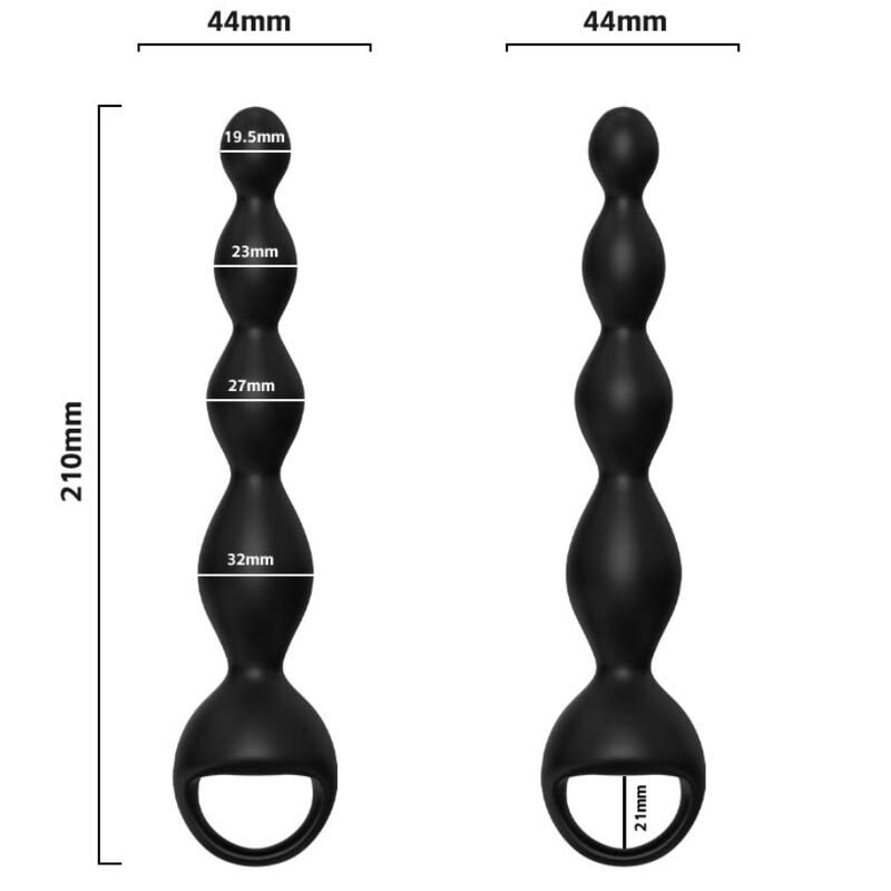ARMONY – PLUG ANAL VIBRATEUR DOIGT NOIR