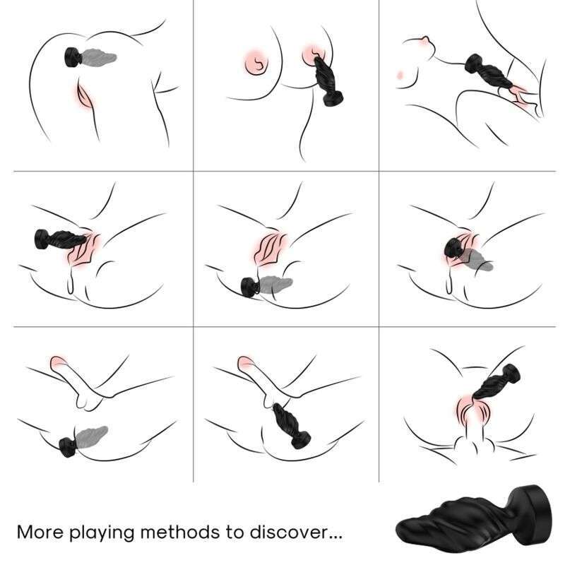 ARMONY – VIBRATEUR  PLUG ANAL TÉLÉCOMMANDE NOIR