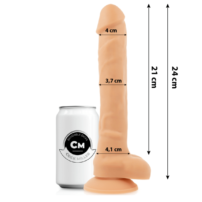 COCK MILLER – COCKSIL ARTICULABLE SILICONE DENSITÉ 24 CM