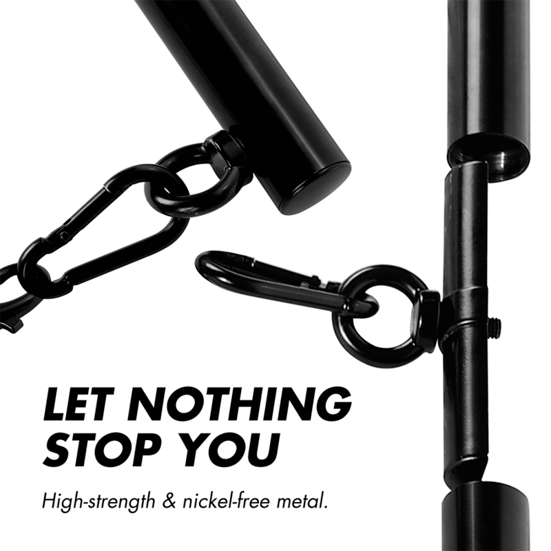 FETISH SUBMISSIVE BONDAGE – BARRE SÉPARATEUR RÉGLABLE 4 PIÈCES