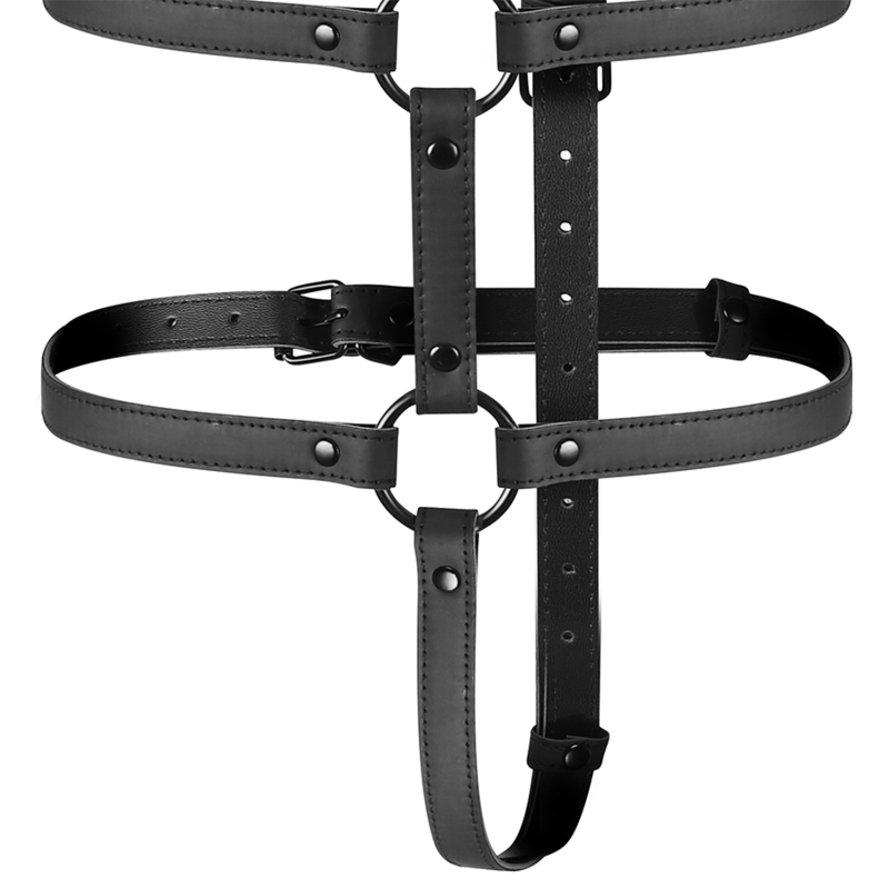 FETISH SUBMISSIVE BONDAGE – HARNAIS RÉGLABLE TORSE ET BRAS