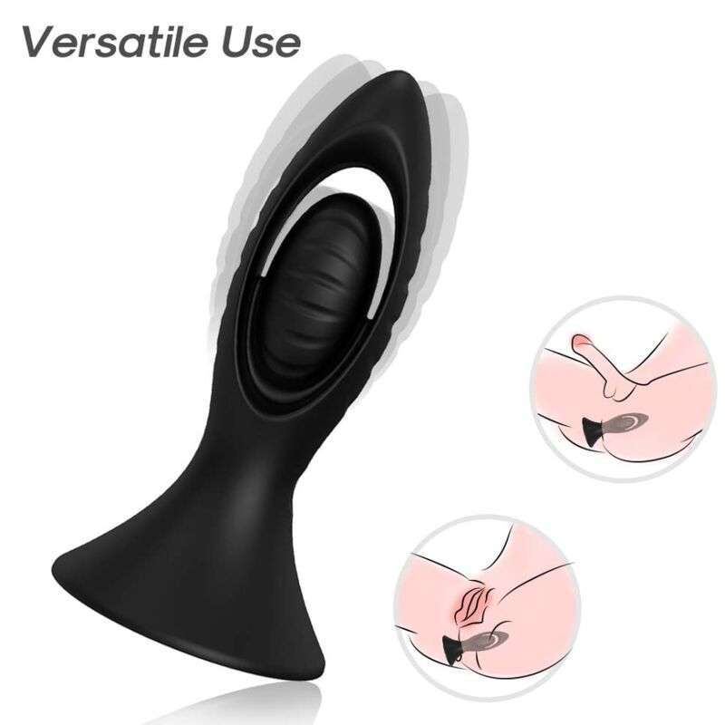 ARMONY – VIBRATEUR  PLUG ANAL SILICONE NOIR