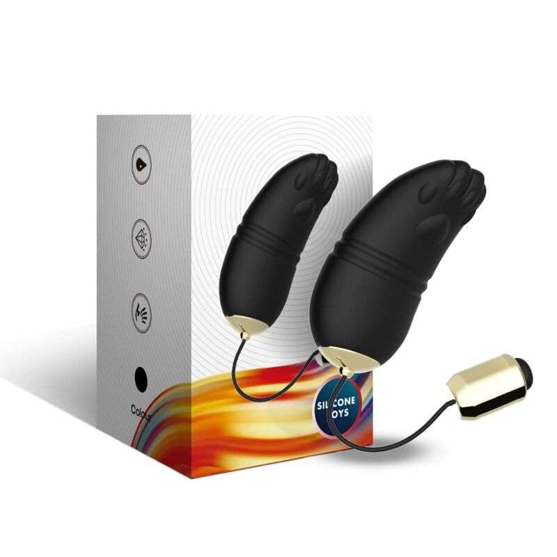 ARMONY – VIBRATEUR KITTY EGG TÉLÉCOMMANDE G-SPOT NOIR