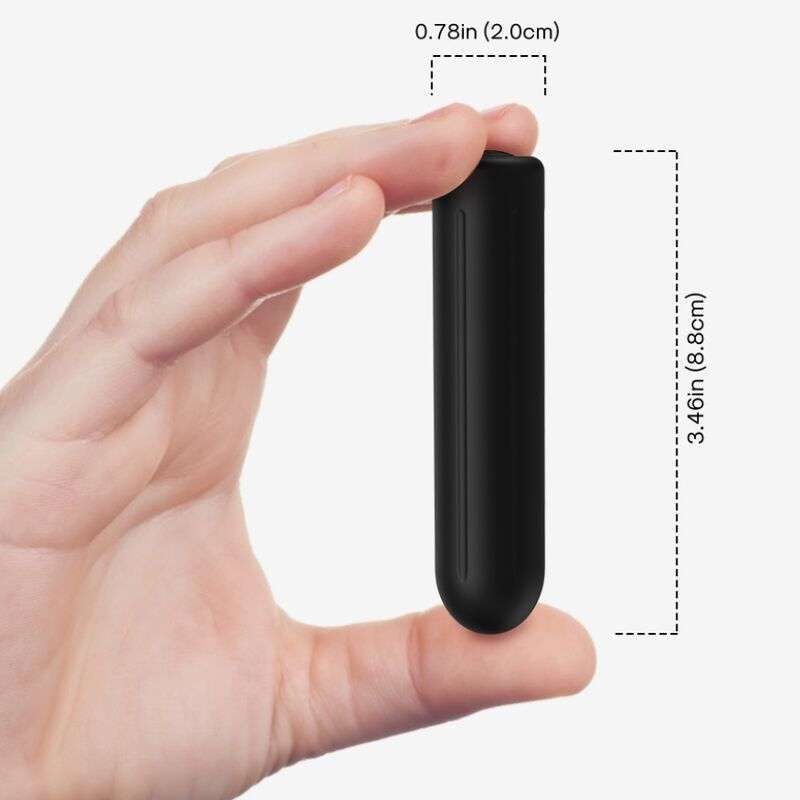 ARMONY – WARHEAD VIBRATOR BULLET TÉLÉCOMMANDE NOIR 2 CM X 8.8 CM