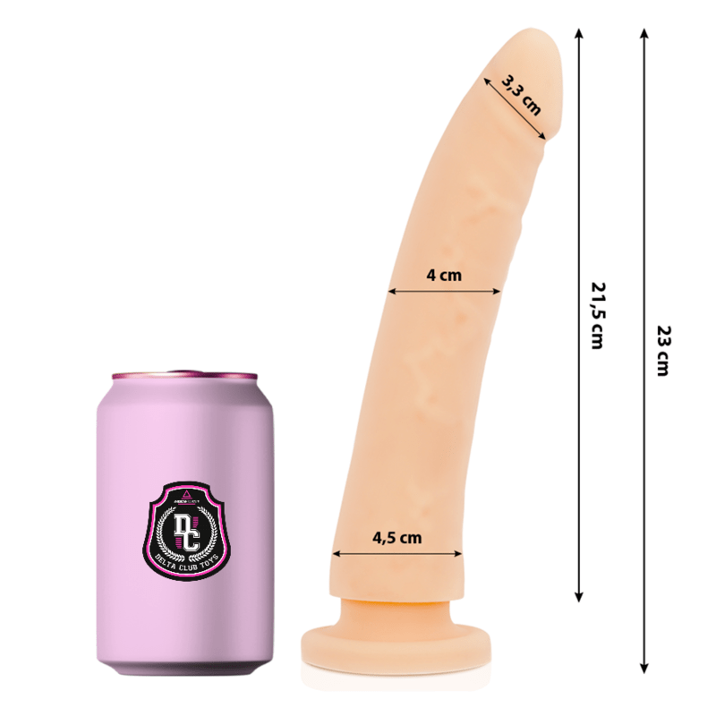 DELTA CLUB – TOYS GODE NATUREL MÉDICAL SILICONE 23 CM -O- 4.5 CM