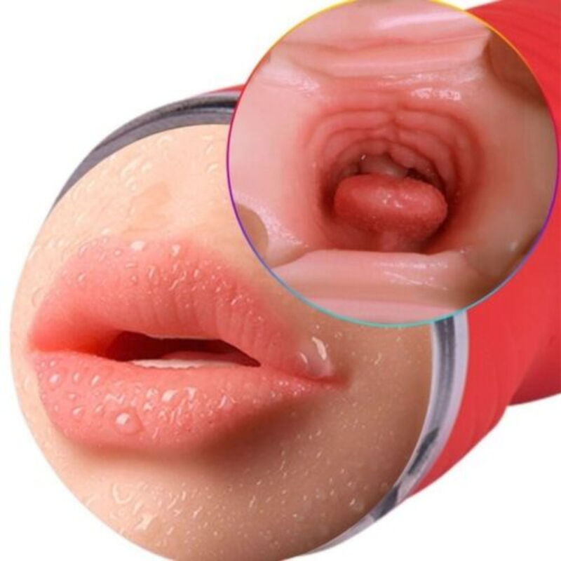 ARMONY – MASTURBATEUR DOUBLE VAGIN ET BOUCHE ROUGE