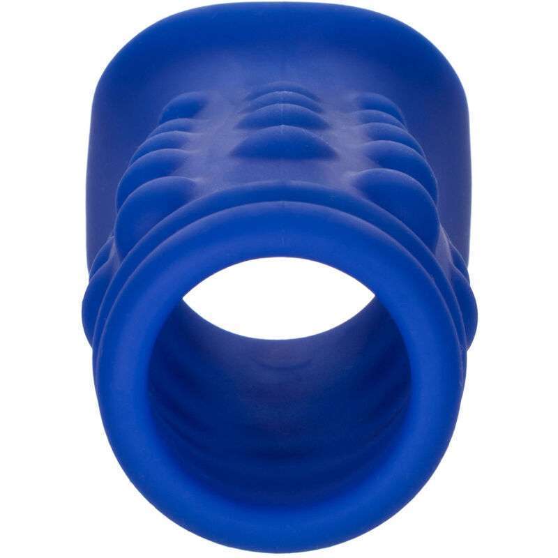 CALEXOTICS – ADMIRAL COUVERCLE DE PÉNIS EN PERLES SILICONE LIQUIDE BLEU
