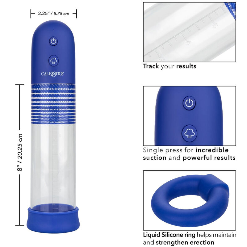 CALEXOTICS – ADMIRAL KIT POMPE DE MONTAGE RECHARGEABLE