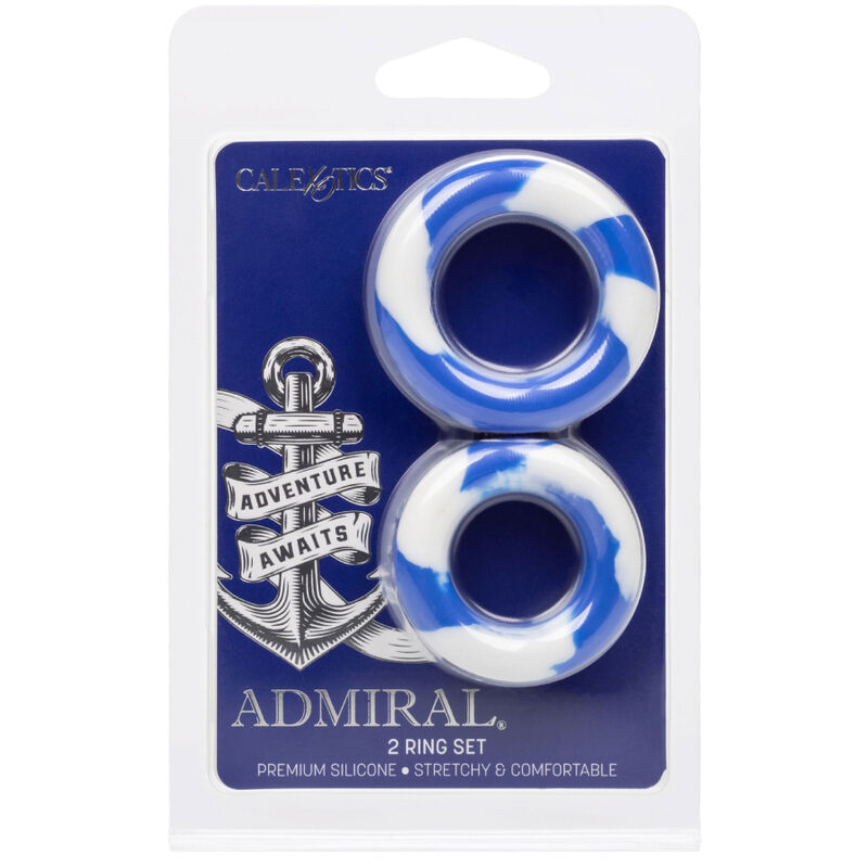CALEXOTICS – ADMIRAL ENSEMBLE 2 ANNEAUX PÉNIS