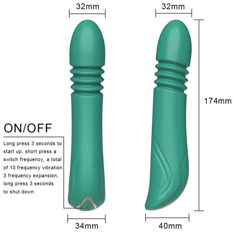 ARMONY – VIBRATEUR ET POUSSÉE VERT G-SPOT