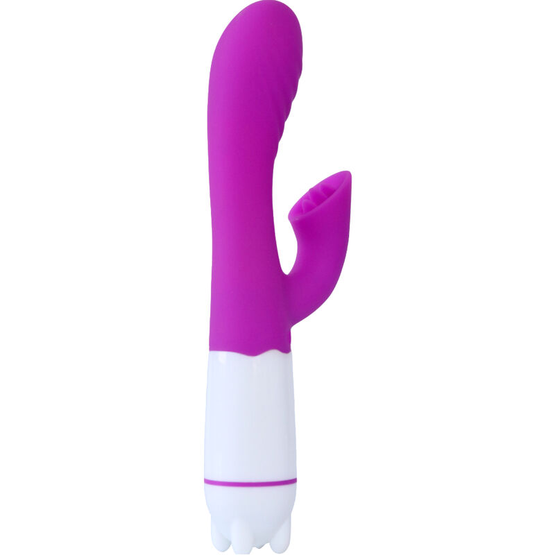 ARMONY – HAPPY VIBRATEUR  STIMULATEUR AVEC LANGUE RECHARGEABLE VIOLET